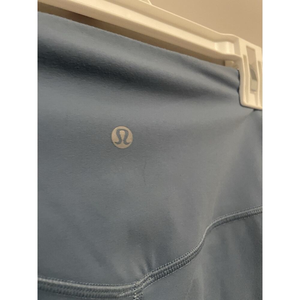 Lululemon Align HR Mini Flare Pant Nulu Size 4 Utility Blue - Picture 5 of 7